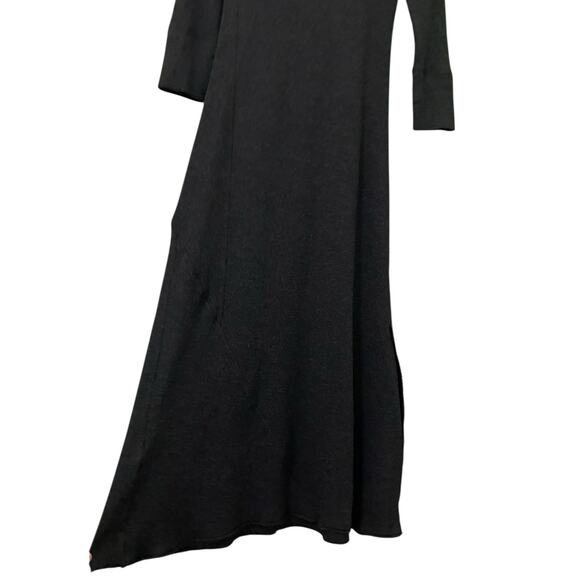 Theory Black Midi sweater dress - Picture 10 of 11